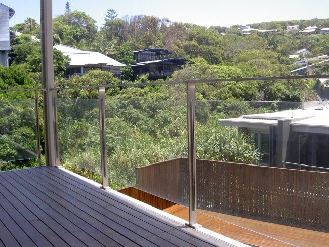 Glass Balustrades in Brisbane Home