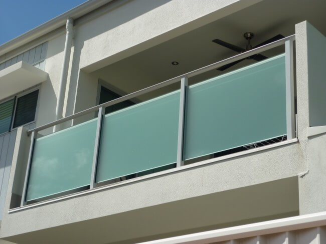 Glass balustrades