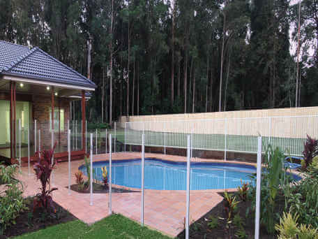 Glass Pool Fencing Solution for Brisbane