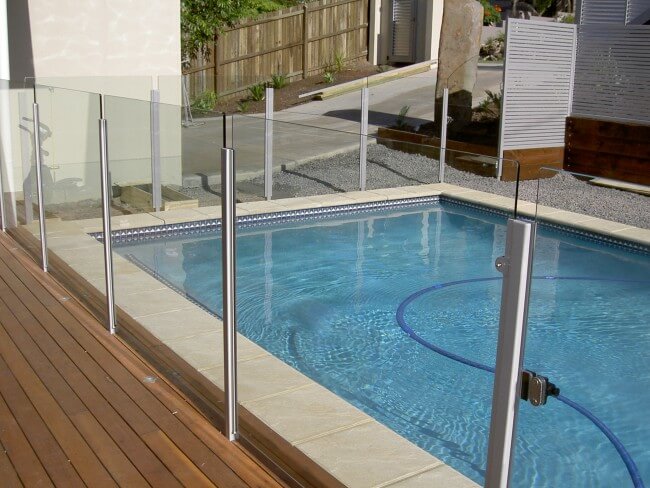 Attractive Aluminium & Glass Pool Fencing
